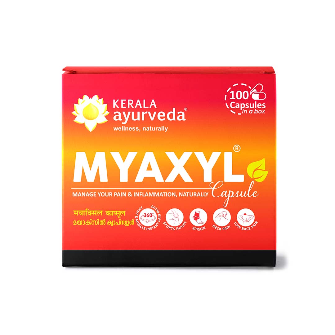 Kerala Ayurveda Myaxyl Capsule for Joint Care 100 Capsules