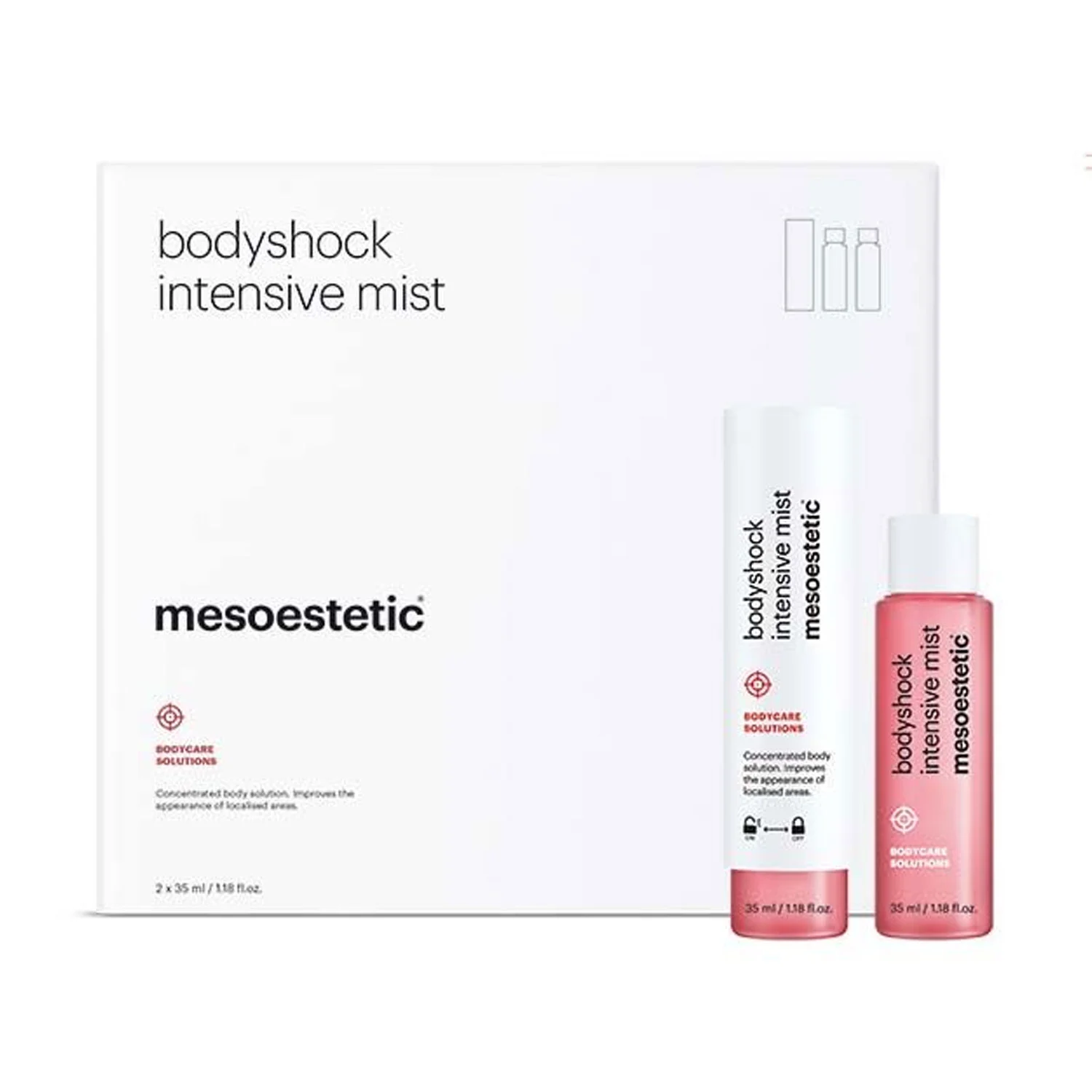 Mesoestetic Bodyshock Intensive Mist 2x35ml