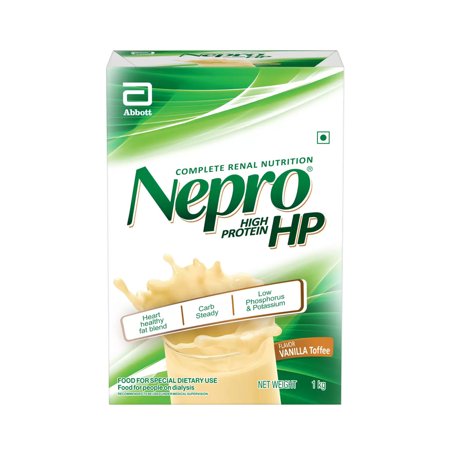 Nepro HP Powder – Vanilla Toffee Flavour 1kg Refill Pack