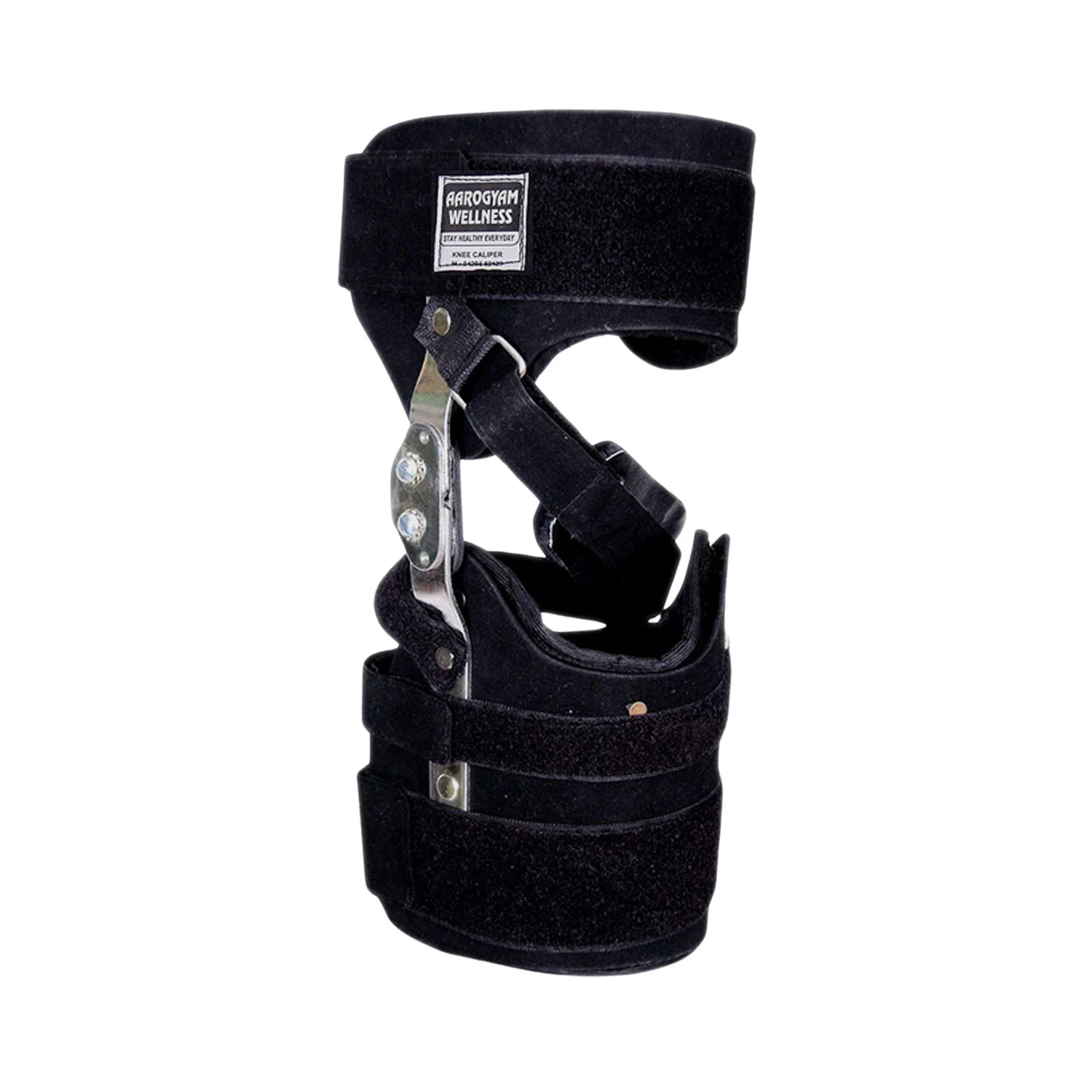 Aarogyam wellness Knee Caliper for Left Leg Large Fitness Band (Above 100kg)