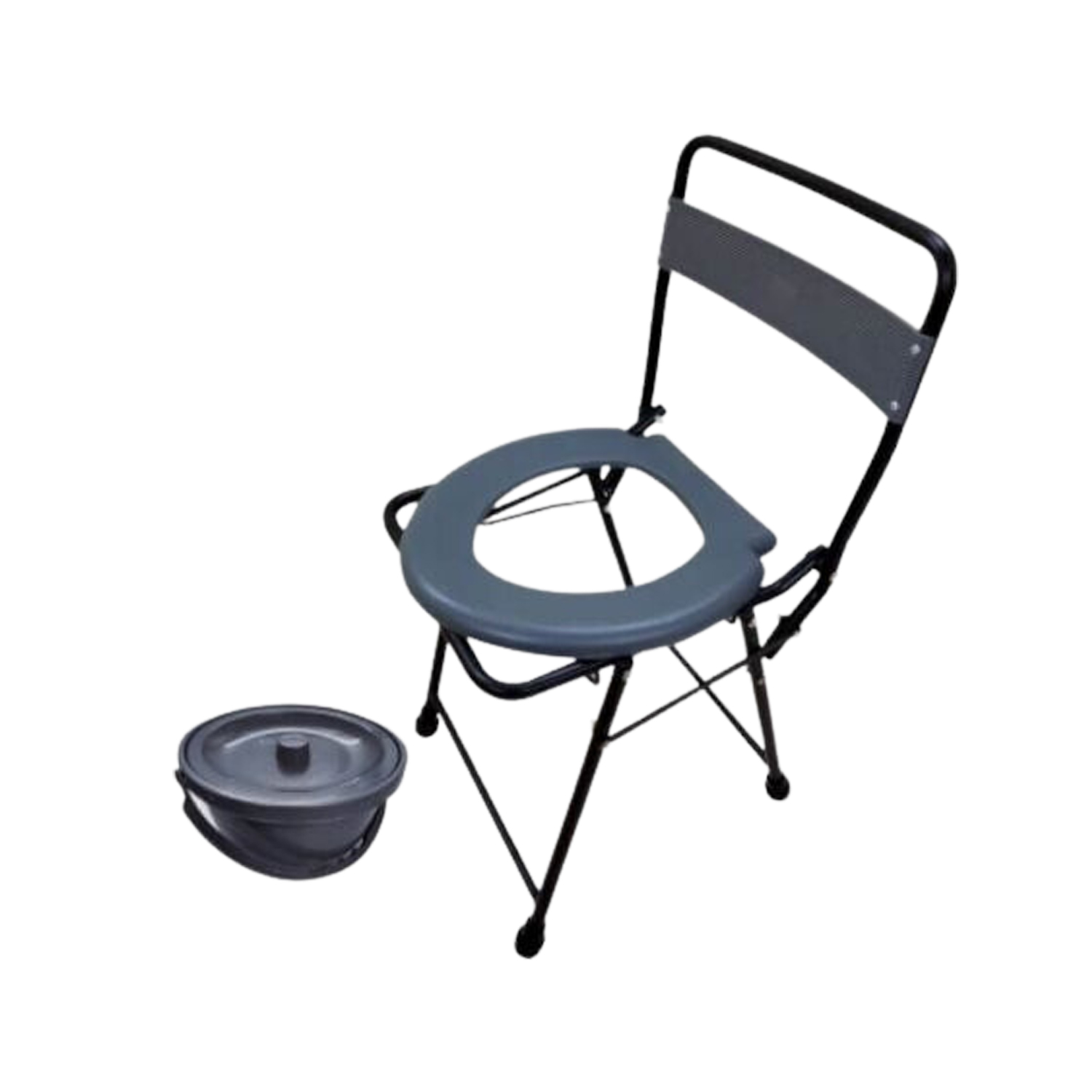 Flamingo Commode Chair without Armrest (OC2451)