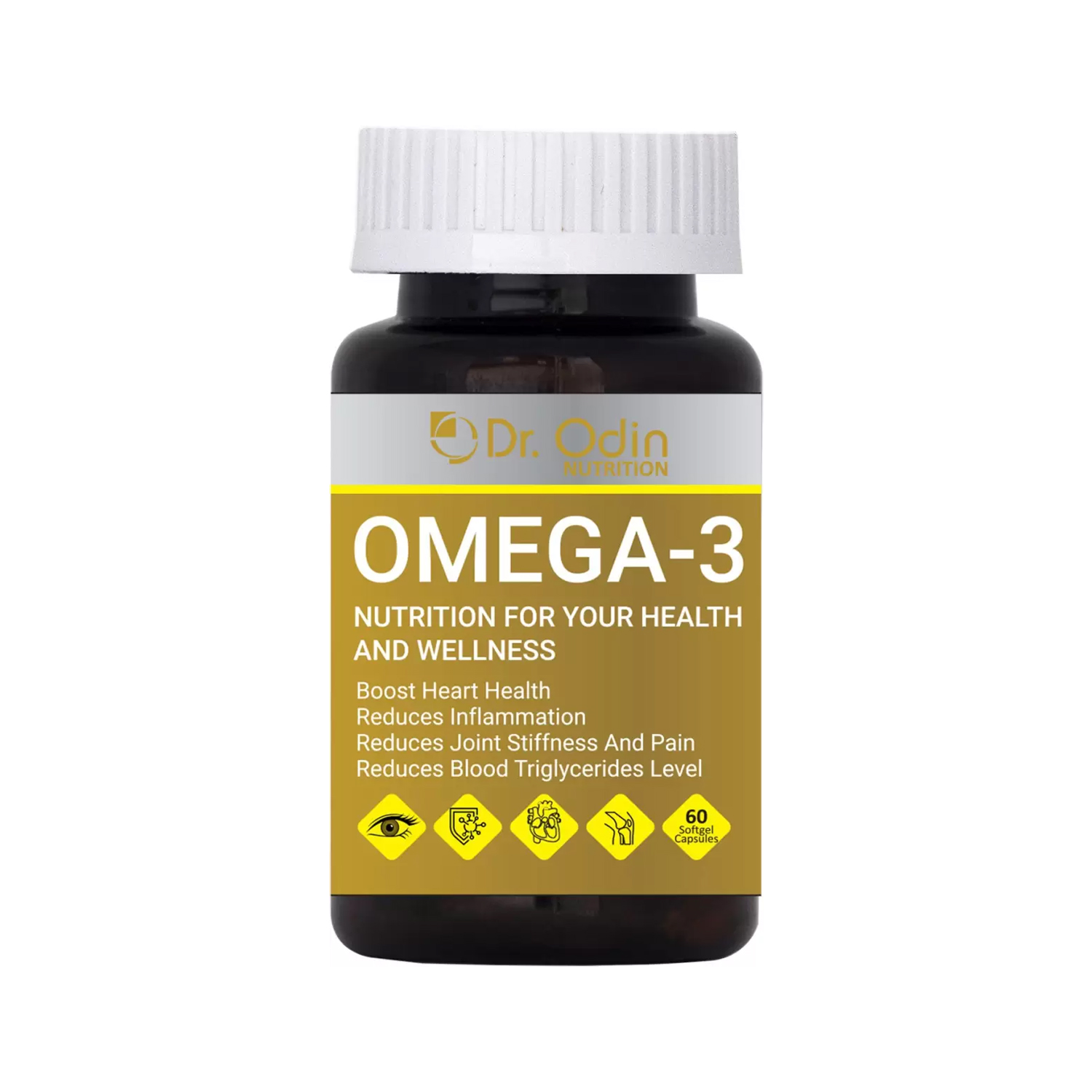Dr.Odin Omega-3 – Nutrition for your health and wellness (60 Capsules)