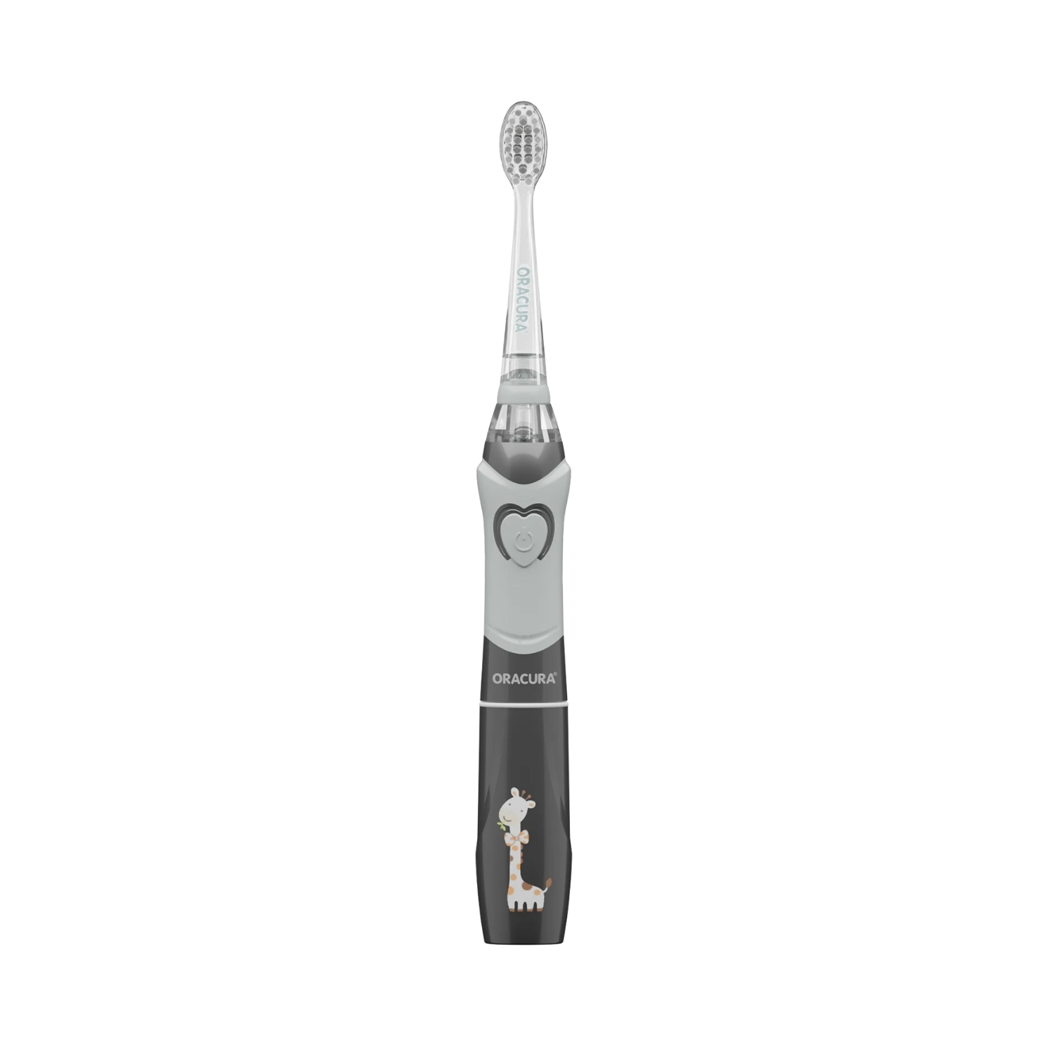 Oracura Sonic Kids Electric Battery- Operated Toothbrush KSB100 (Grey)