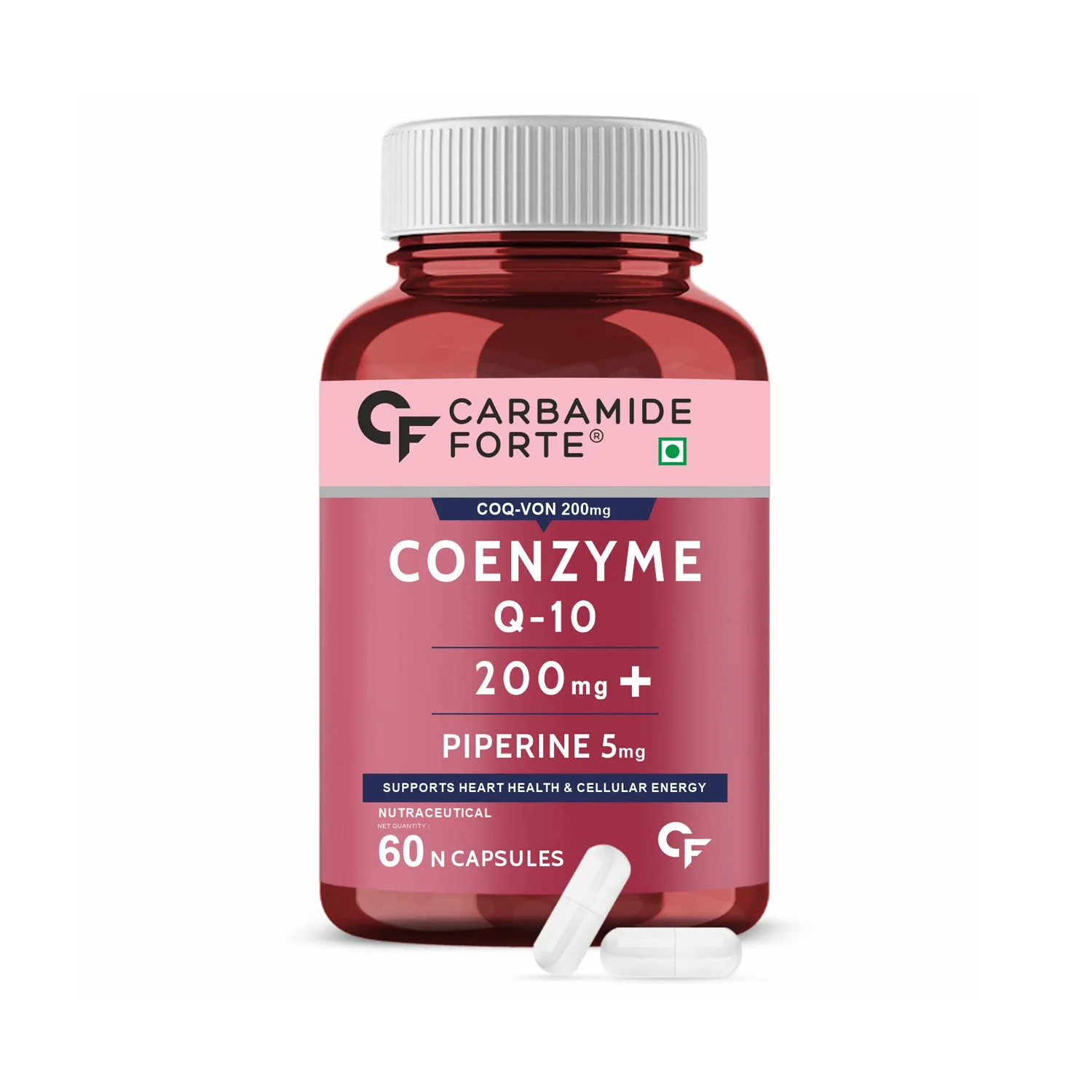 Carbamide Forte Coenzyme Q10 200mg - 60 Capsules