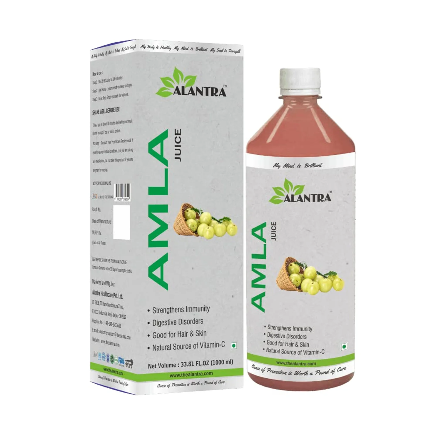 Alantra Amla Juice - 1000ml