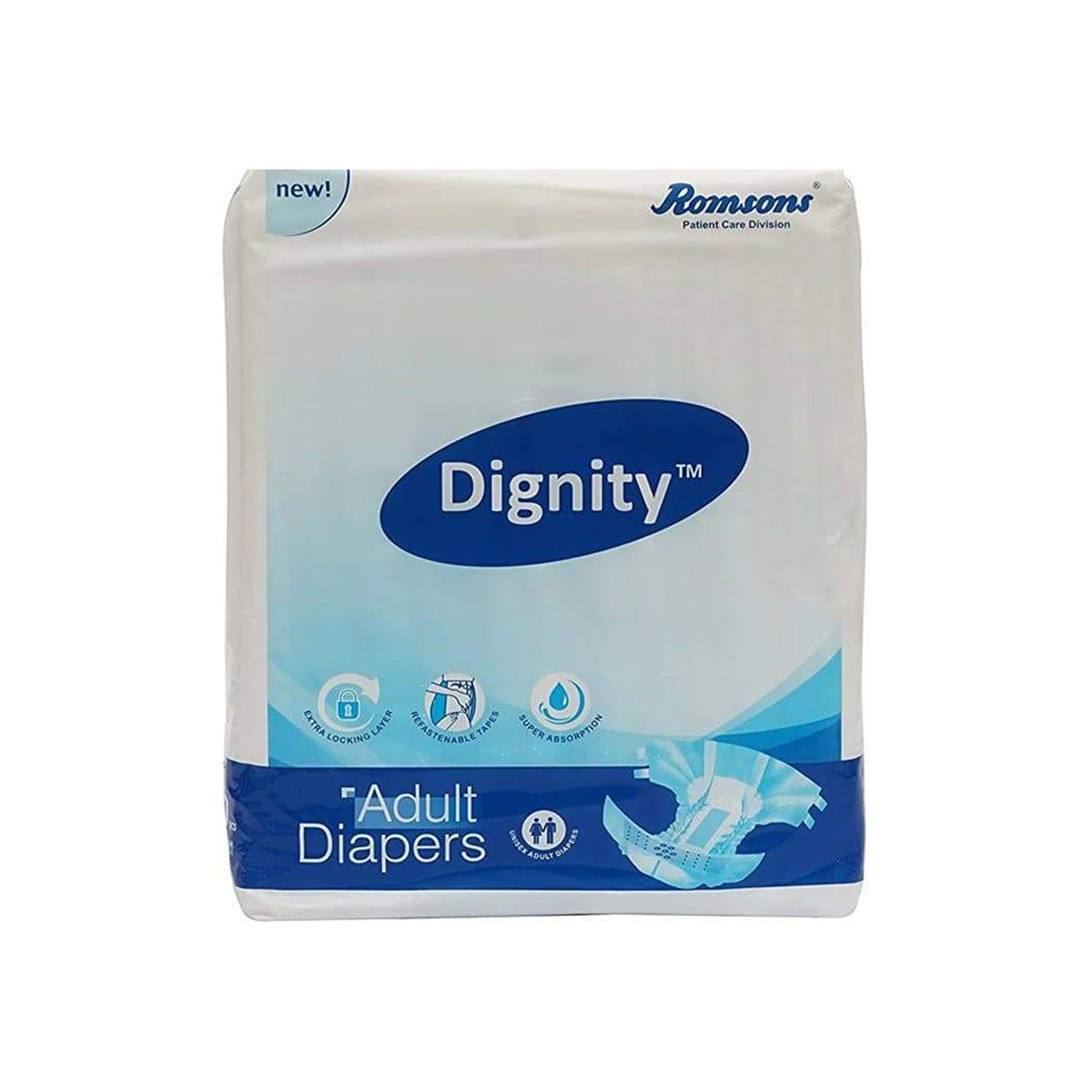 Romsons Dignity Diaper Medium