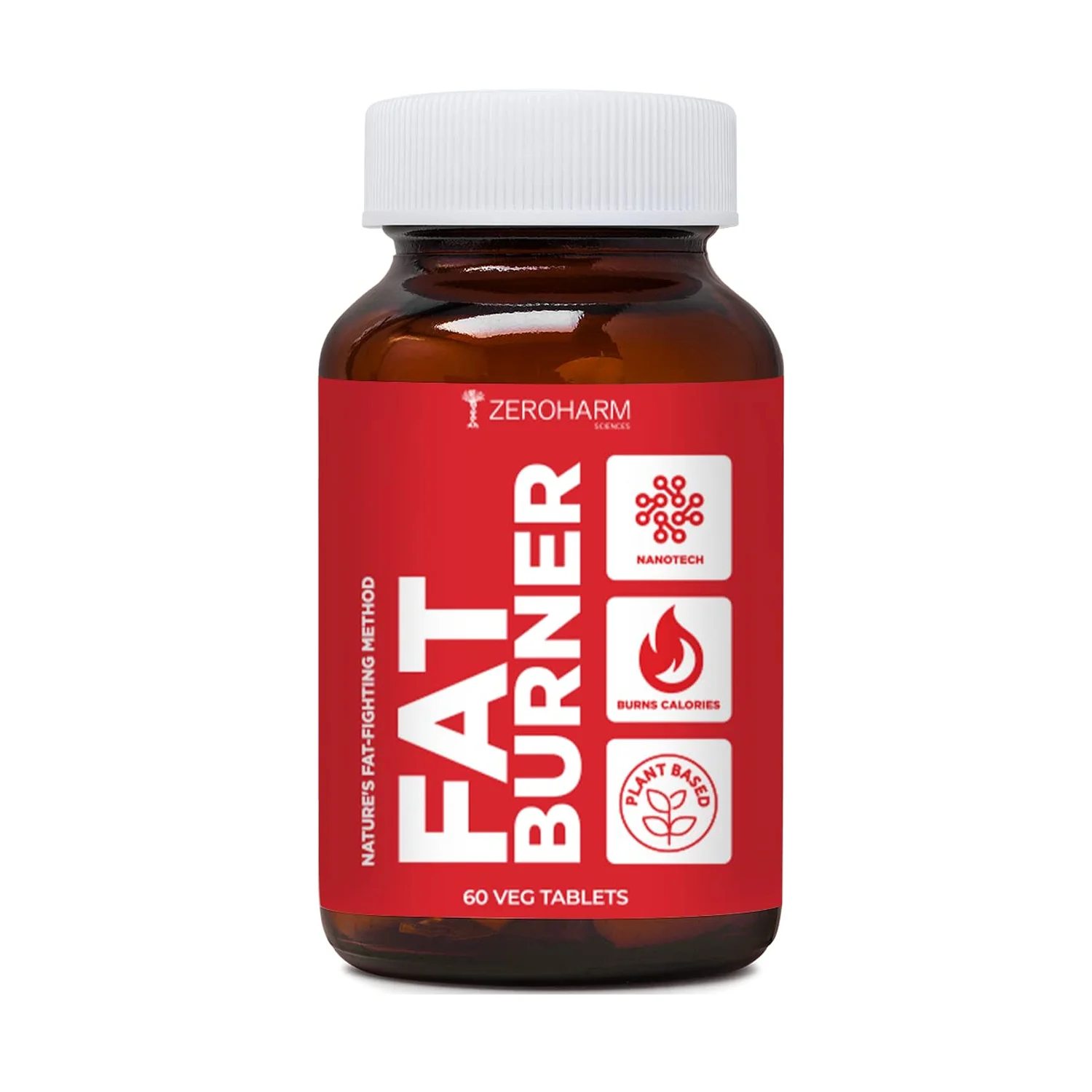 Zeroharm Sciences Fat Burner - 60 Tablets