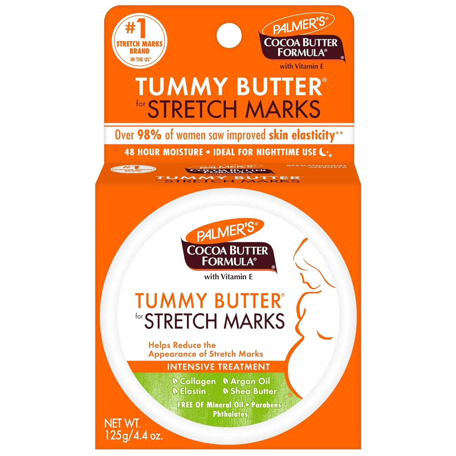 Palmers Cocoa Butter Formula Tummy Butter for Stretch Marks Cream, 125g