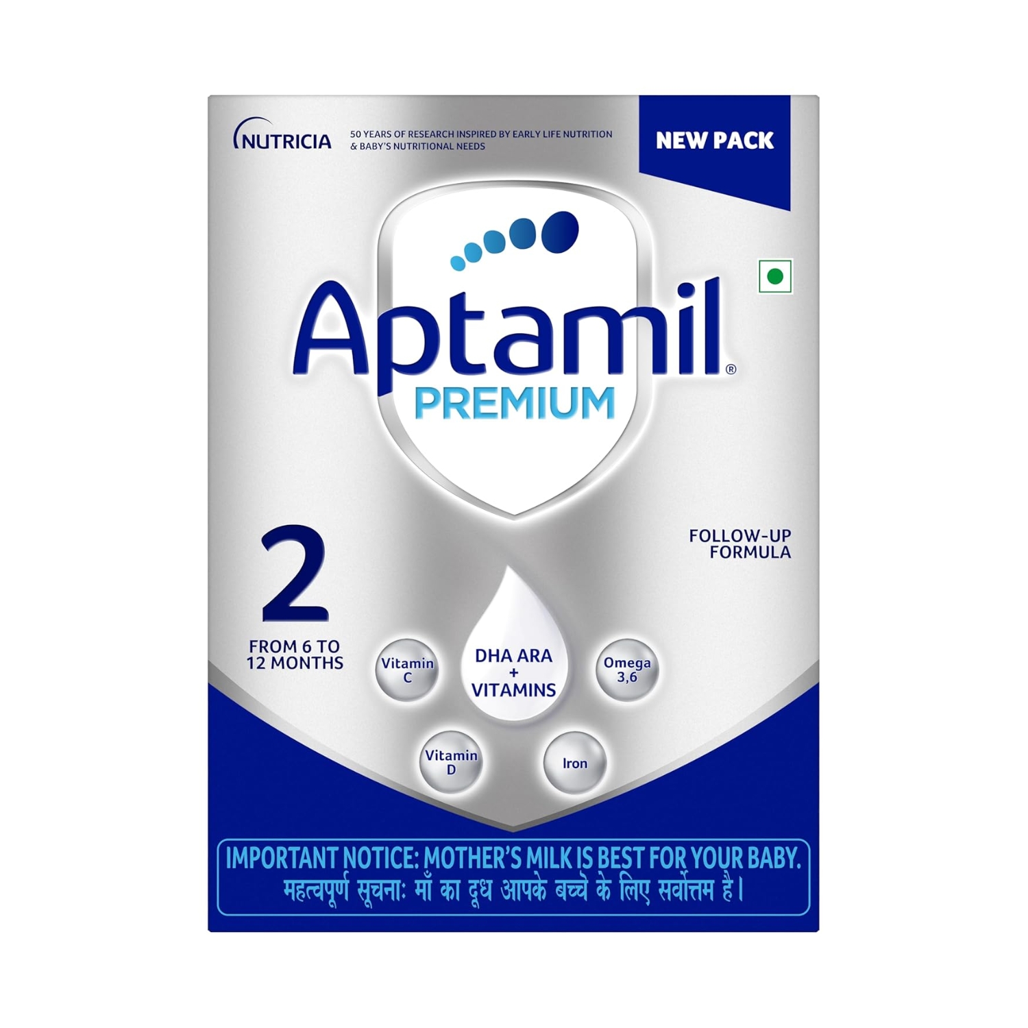 Aptamil Premium Stage 2 Infant Follow-Up Formula Powder After 6–12 Months – 400g