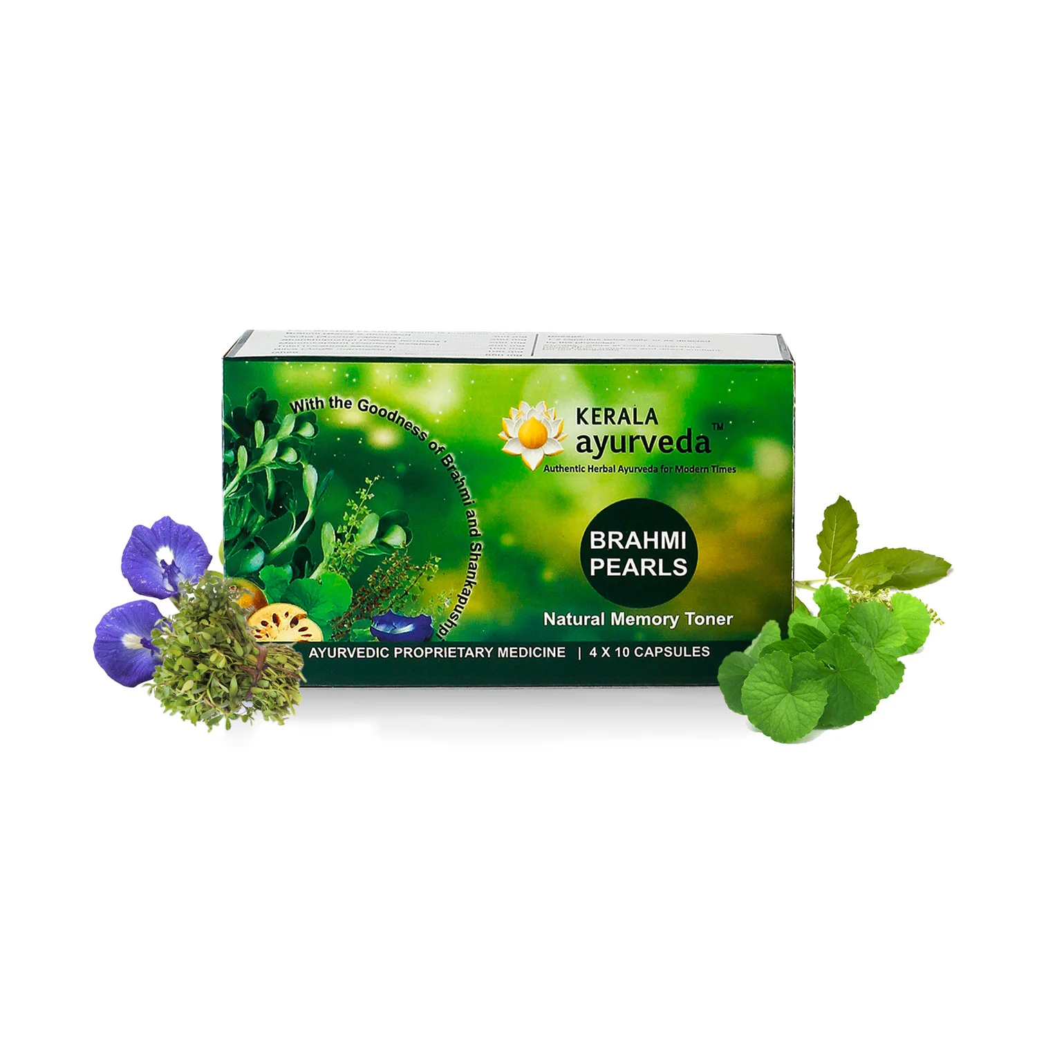 Kerala Ayurveda Brahmi Pearls Capsule (40 Capsules)