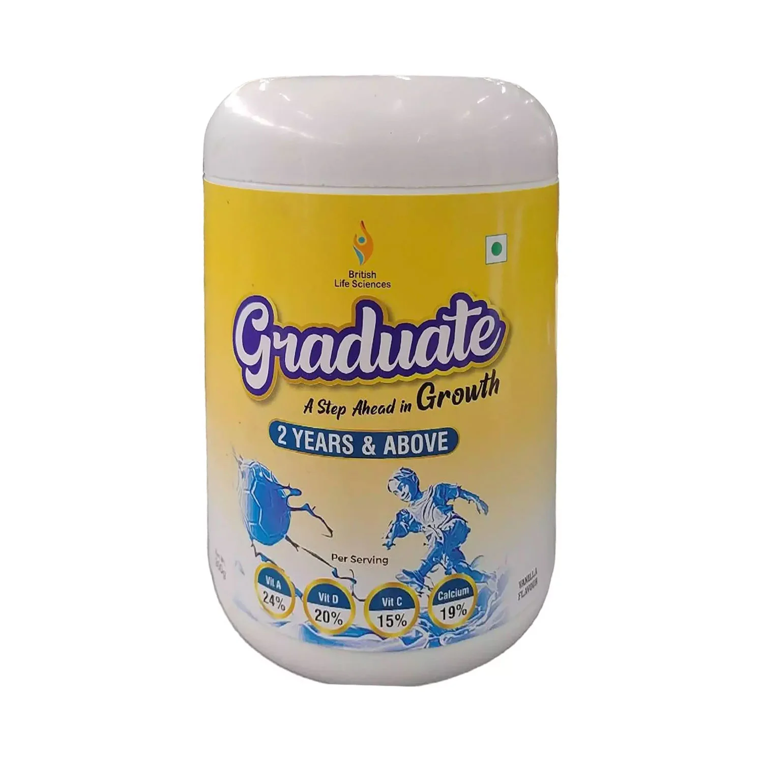 British Life Sciences Graduate Dutch Vannila Flavour Powder 2 Years and Above Kids (300g)