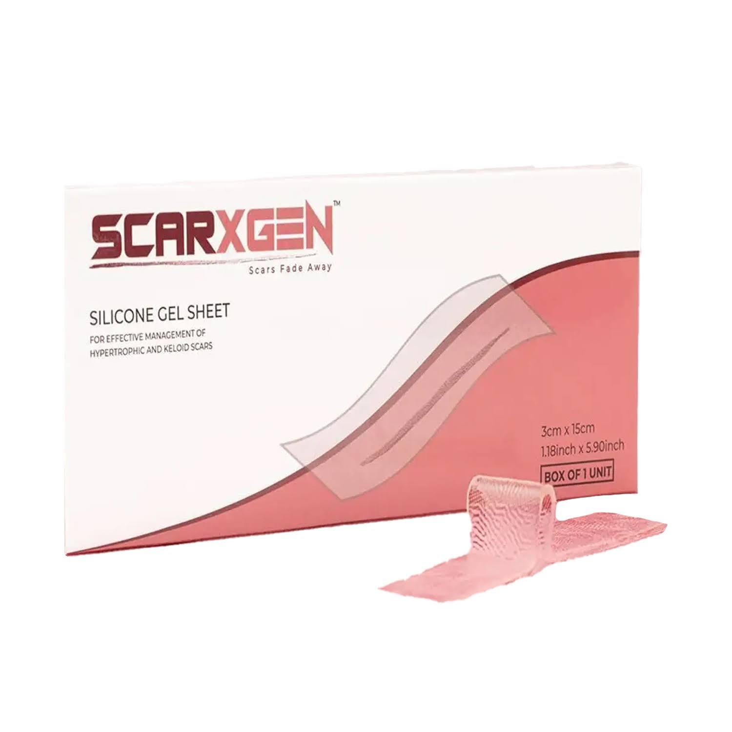 Scarxgen Silicone Gel Sheet (5cm X 5cm)