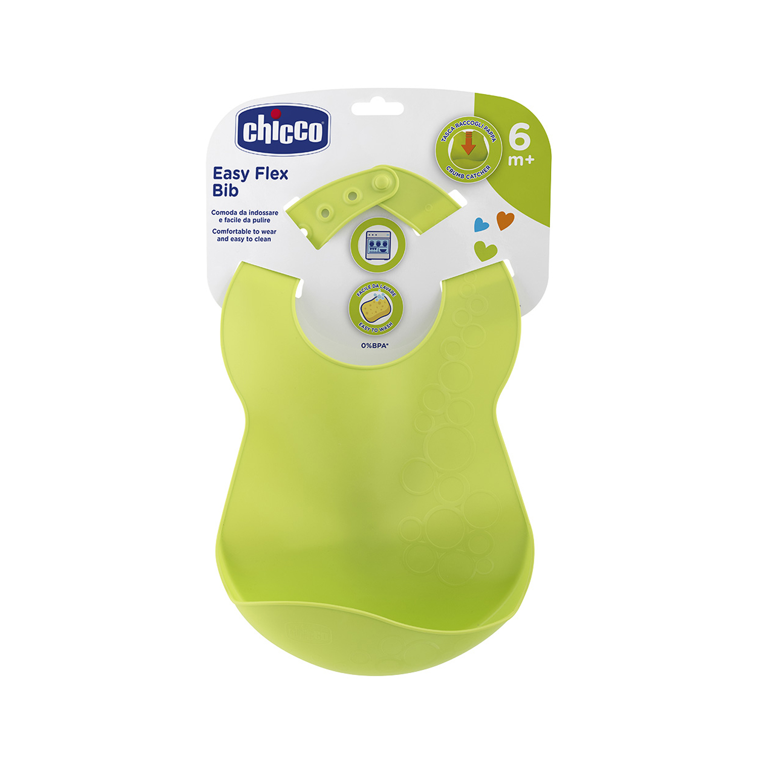 Chicco Easy Flex Bib 6M+