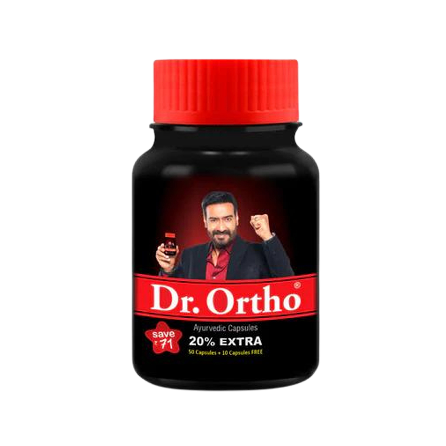 Dr. Ortho Ayurvedic Capsules For Joint Pain (60 Capsules)