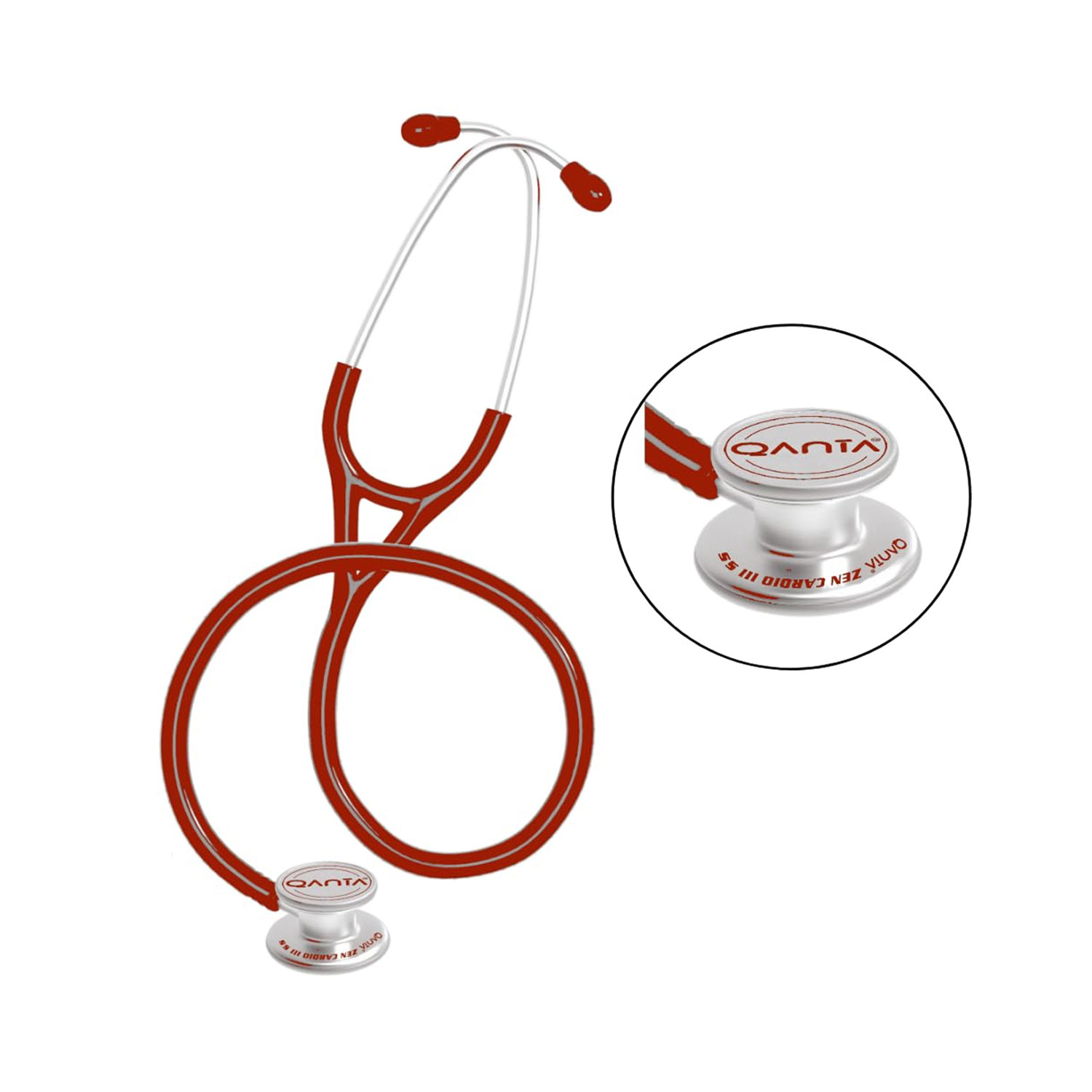 Qanta Zen Cardio III SS (QA-1060) Stethoscope (Black)