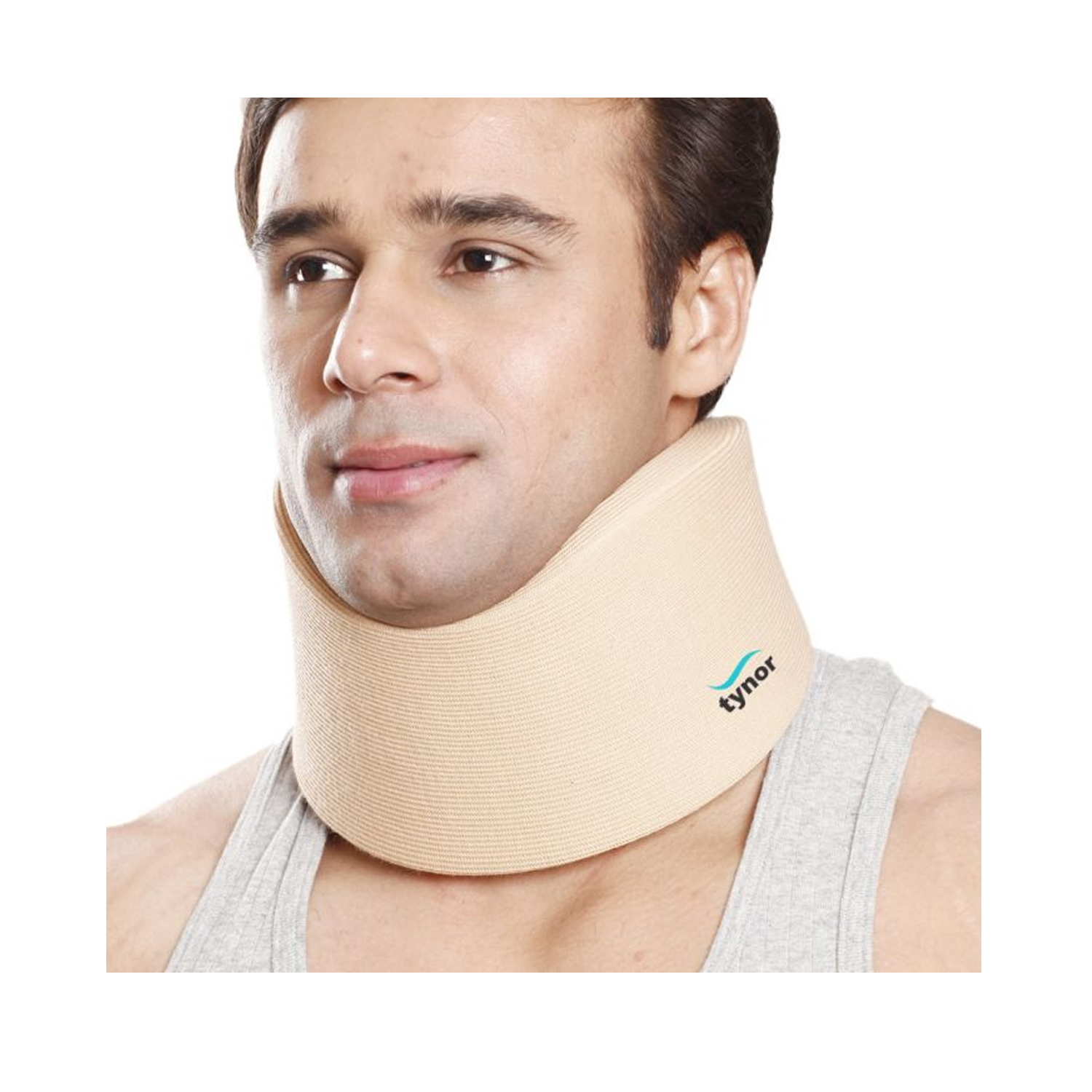 Tynor Cervical Collar With Firm Density Beige 1 Unit - Child B-01