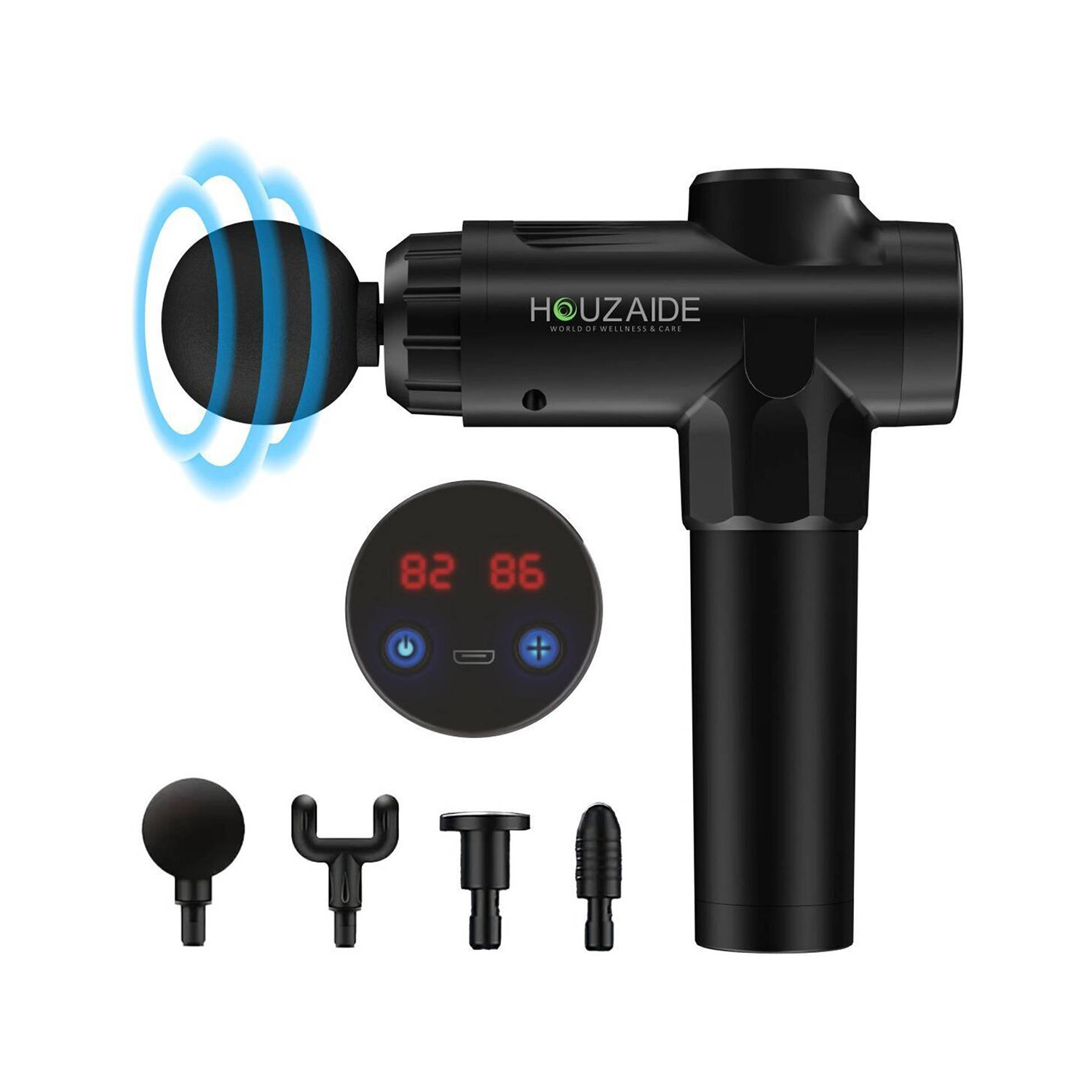 Houzaide Smart Massage Gun Trident Pro- Fascia Gun for Athletes (HA811)