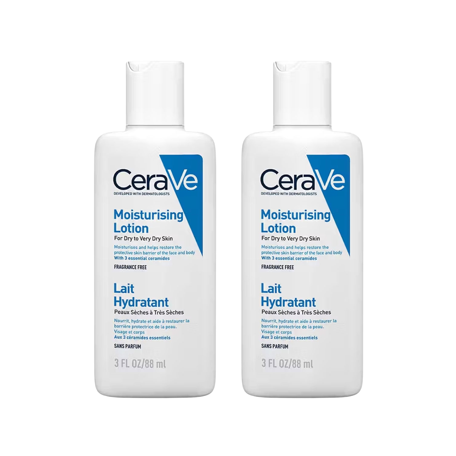 CeraVe Moisturising Lotion 88 ml (Pack of 2)