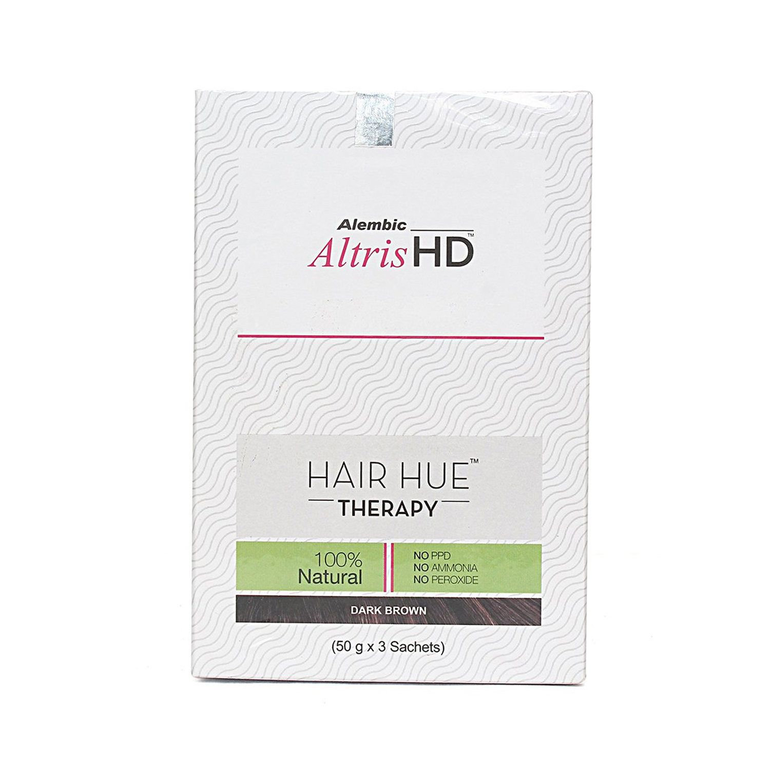 Alembic Altris HD, Hair Hue 3 Sachets (Dark Brown)