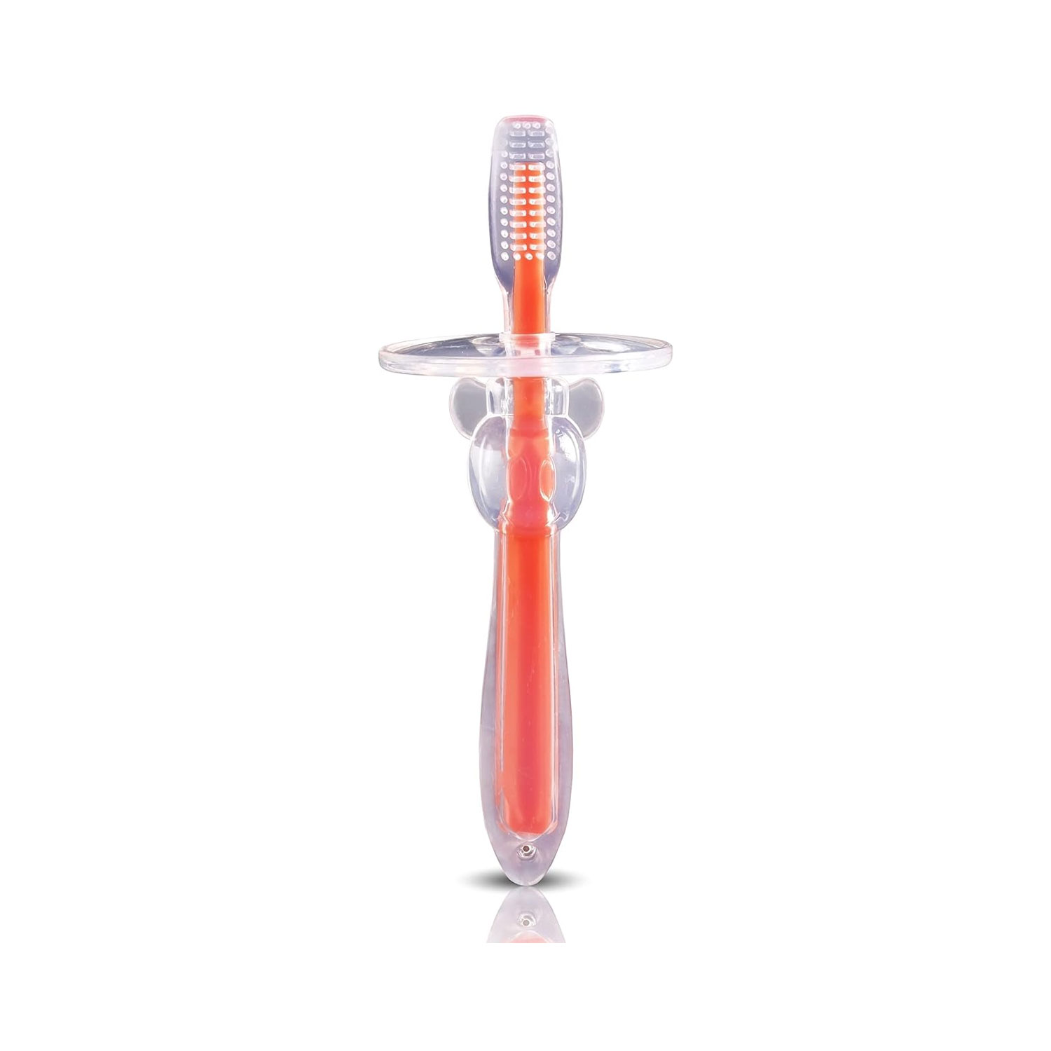 LuvLap Baby Training Toothbrush Orange (M.No 18894)