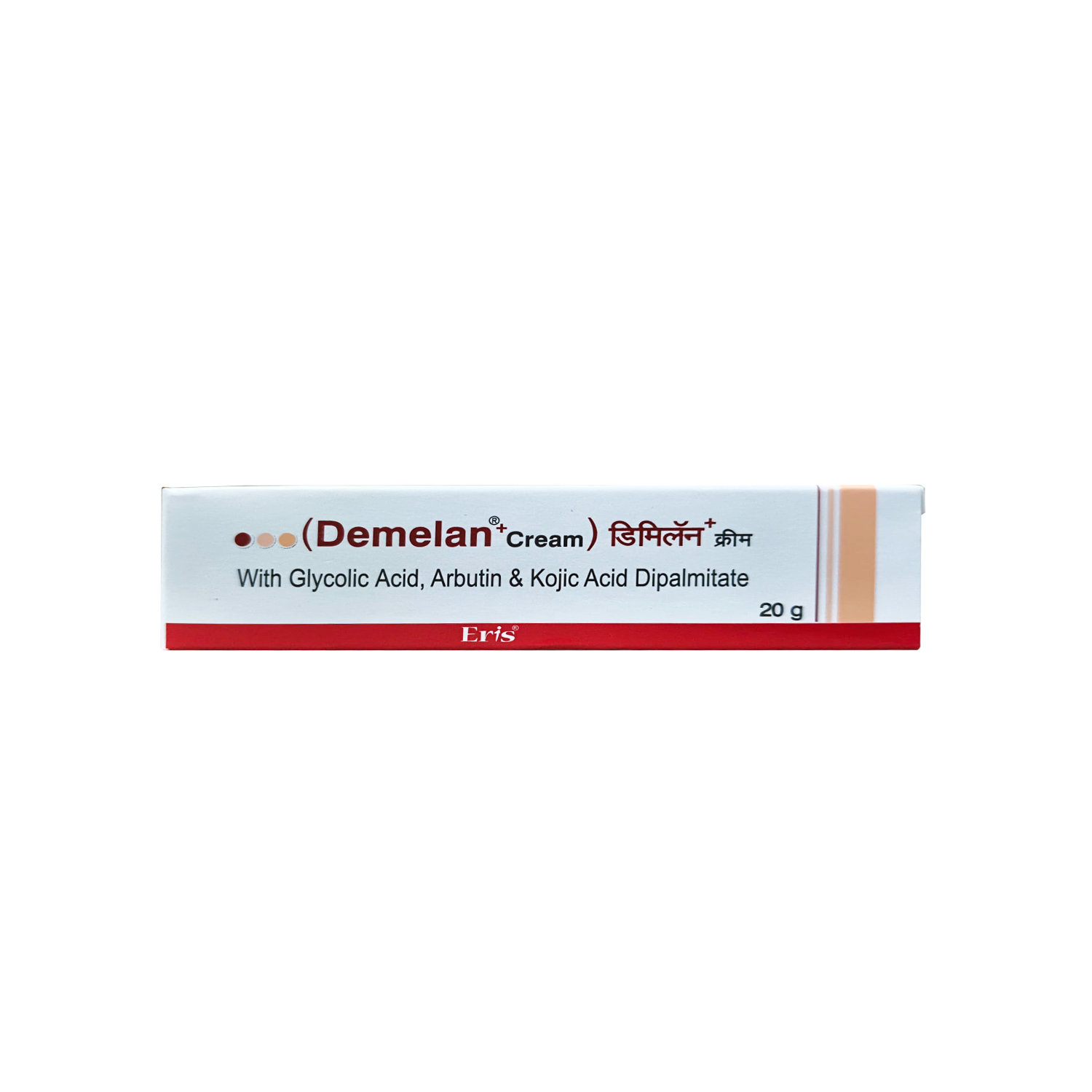 Demelan Cream 20gm with Glycolic Acid, Alpha Arbutin & Kojic Acid for Pigmentation & Dark Spots