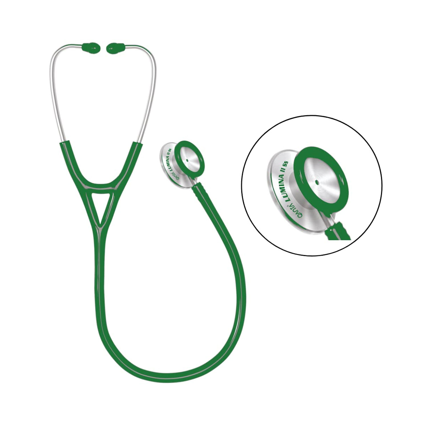 Qanta Lumina II SS (QA-1040) Stethoscope (Green)