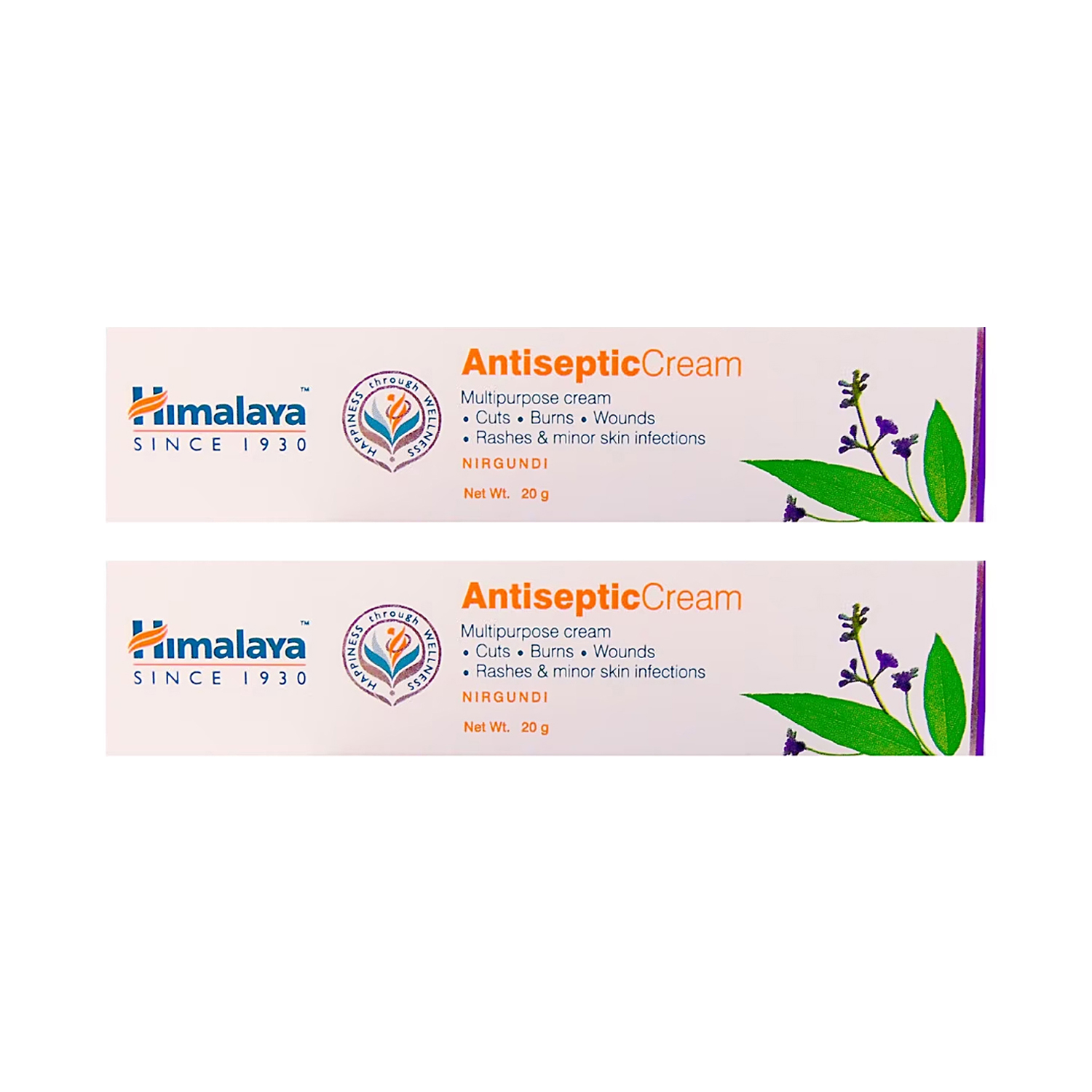 Himalaya Antiseptic Cream - 20gm (Pack of 2)