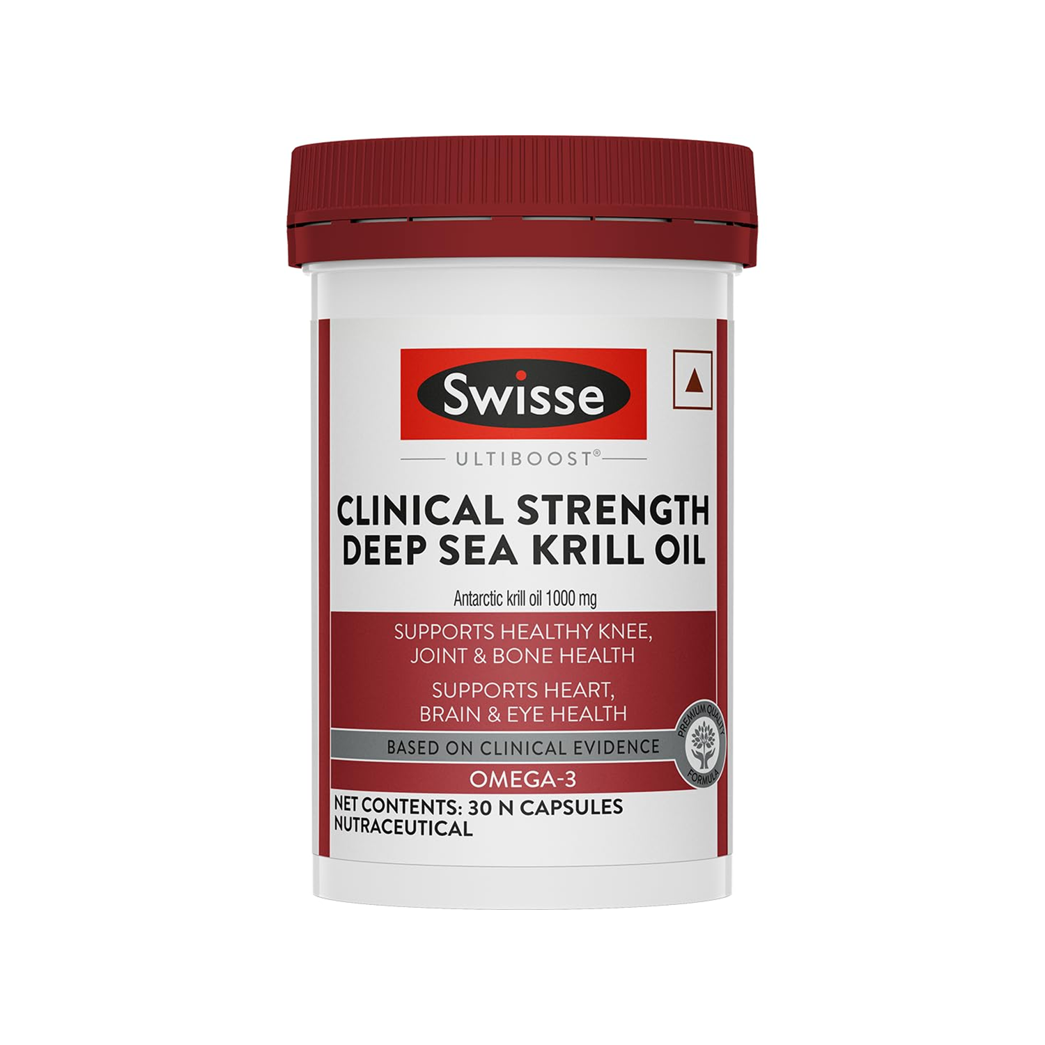 Swisse Clinical Strength Deep Sea Krill Oil Capsules 1000 mg (30 Capsules)