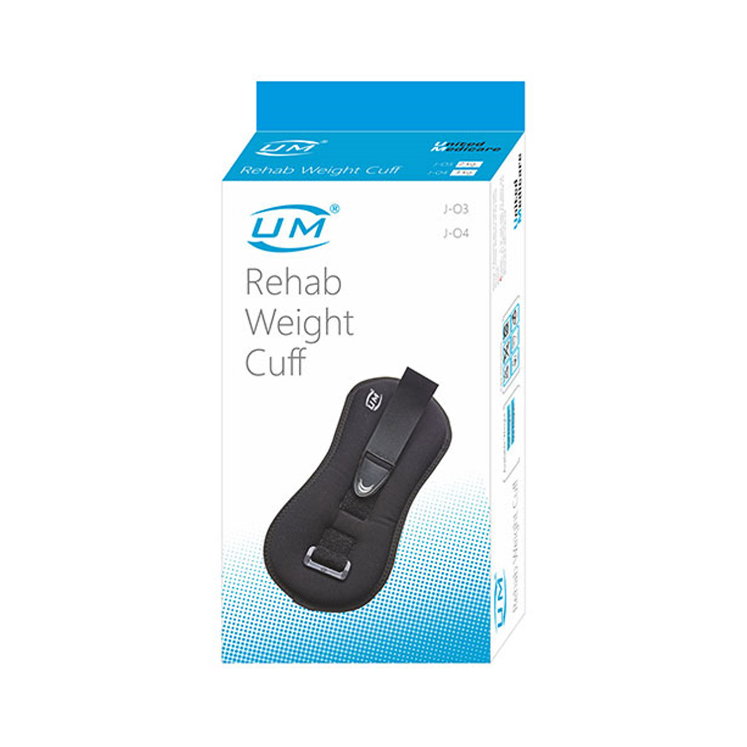 United Medicare Rehab Weight Cuff (J-01) 1/2 kg - Universal