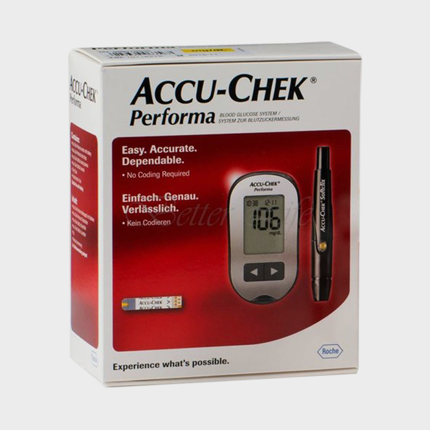 AccuChek Performa (Red) Cureka Online Health Care