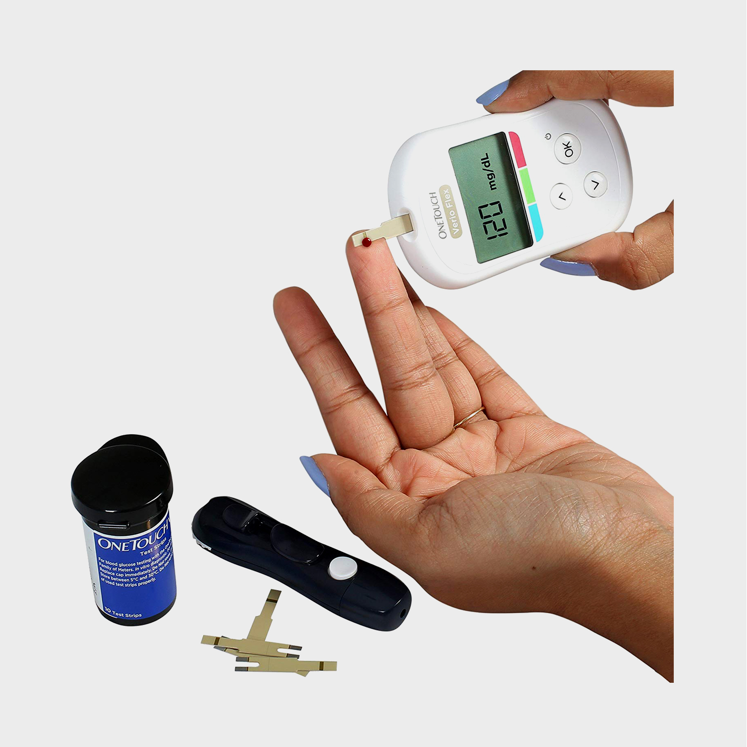 Apollo Diabetes Home Care Kit with One Touch Verio Flex Cureka Online Health Care