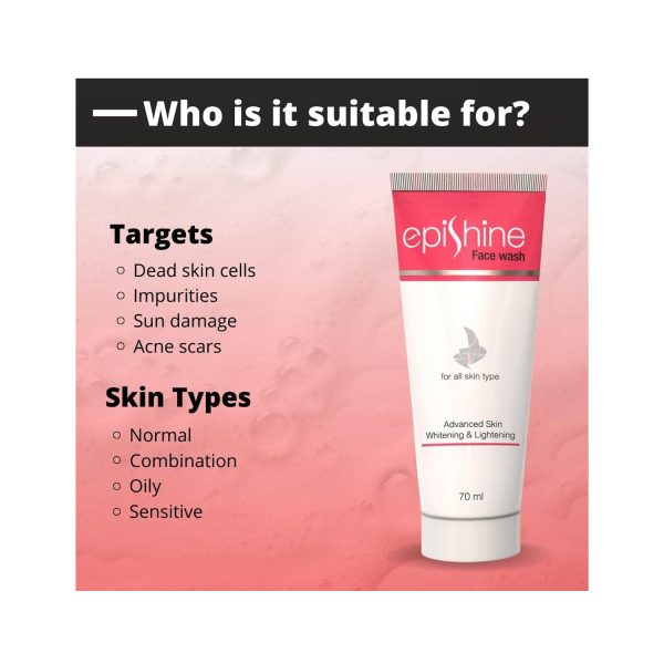 Epishine Face Wash 70 ml