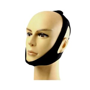 AVB Special Quality Premium Black Anti Snore Chin Strap