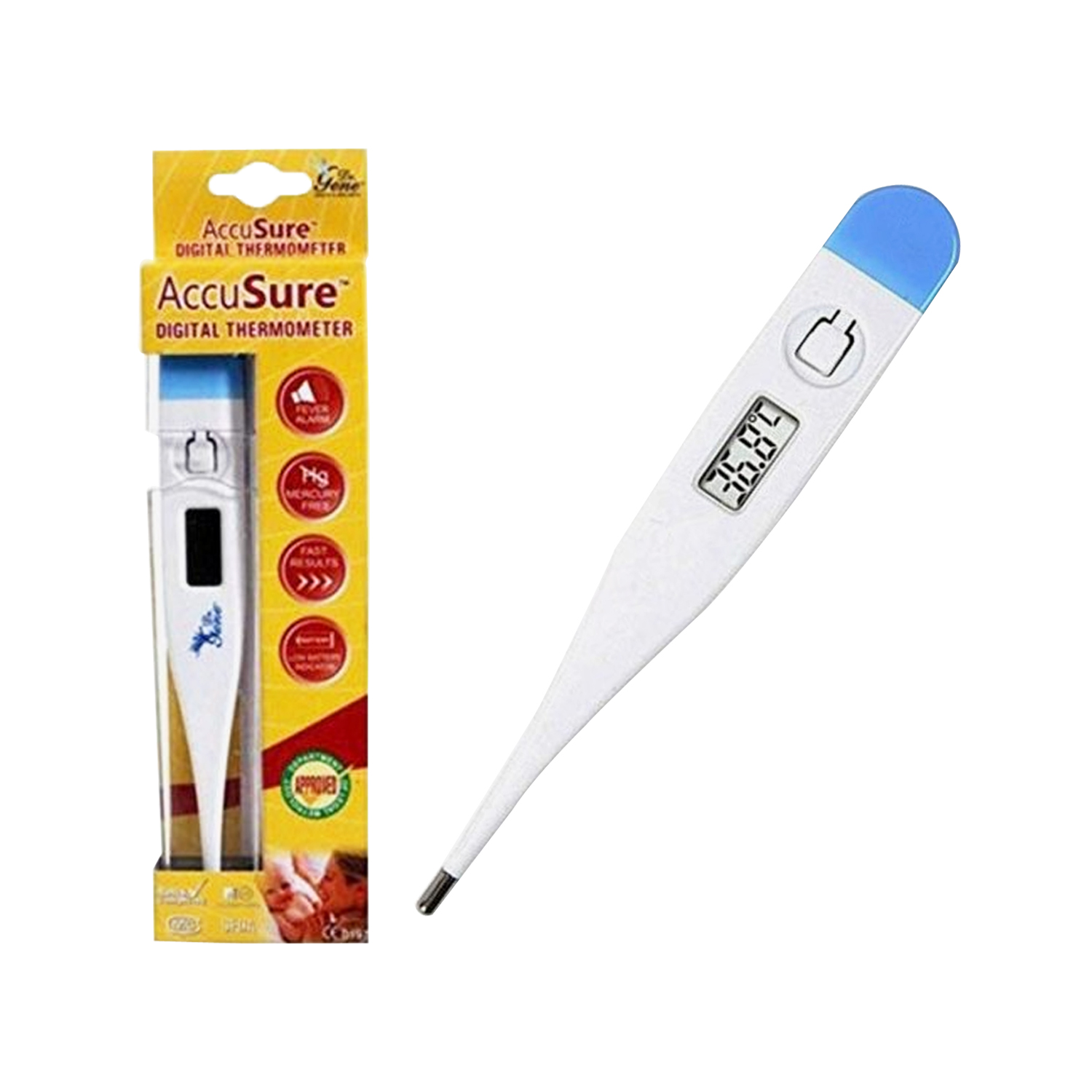 HealthEmate MT101 AccuSure Thermometer (White) ₹149