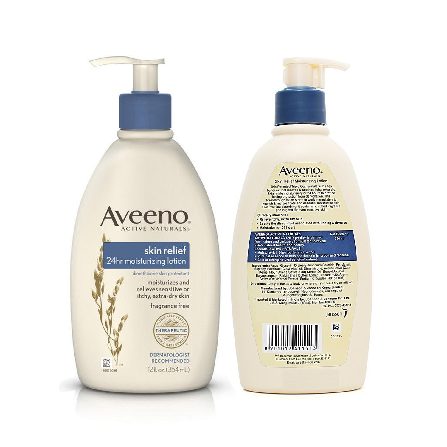 Aveeno Skin Relief Lotion 354ml ₹990 Best Skin Relief Moisturizing