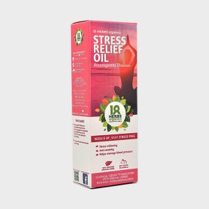 18 Herbs Organics Asuvagenthi Thailam 100ml (Stress Relief Oil)