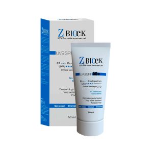 zinc oxide sunscreen gel
