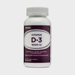 GNC Vitamin D-3 5000 IU (180 Tablets)