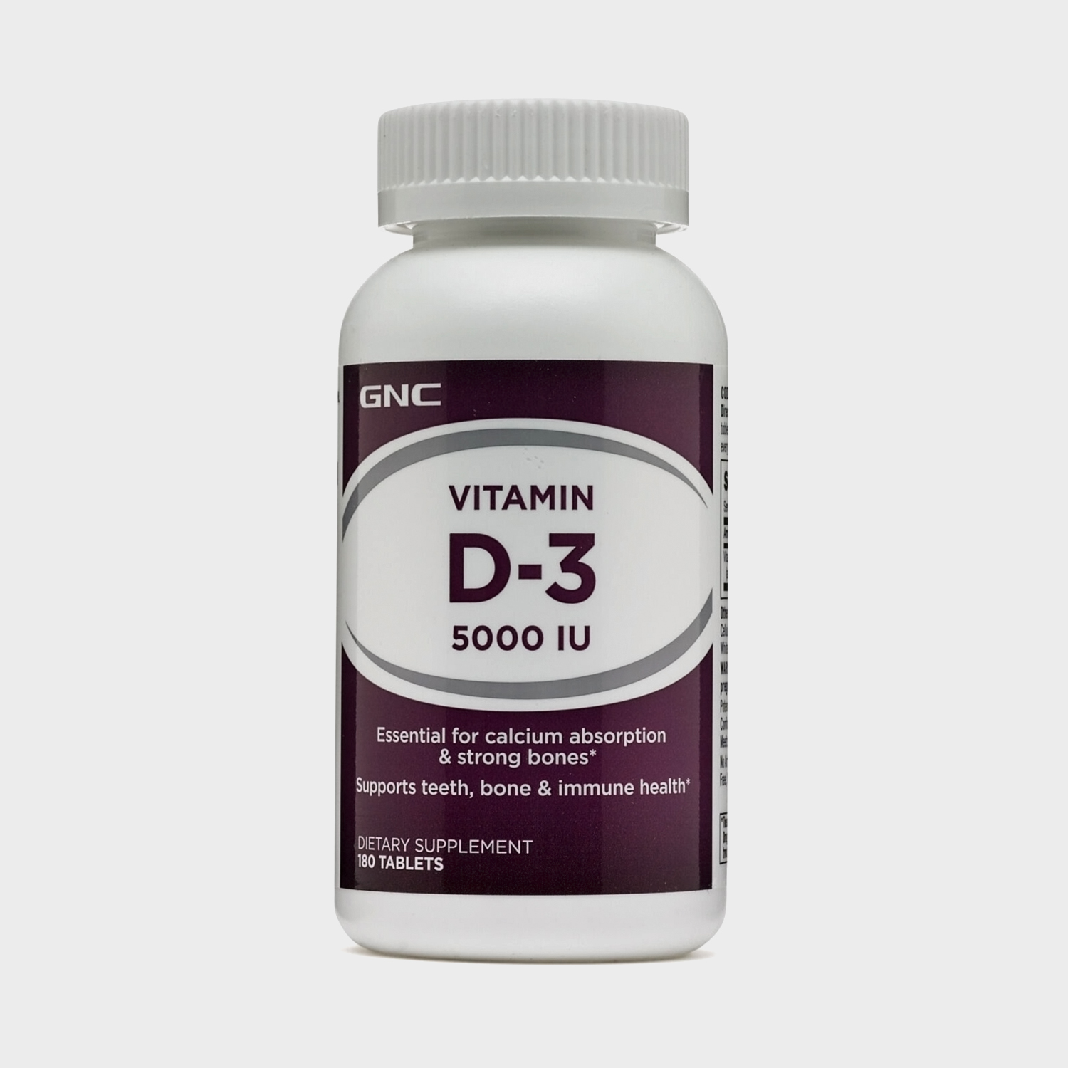Buy GNC Vitamin D3 5000 IU 180 Tablets Online at Best Price in India