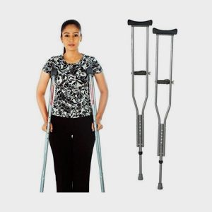 Vissco Invalid Under Arm Auxilliary Crutches