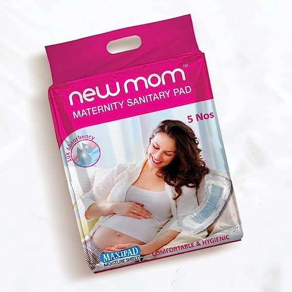 Newmom Disposable Maxi Pads ₹152  Best Maternity pads after delivery