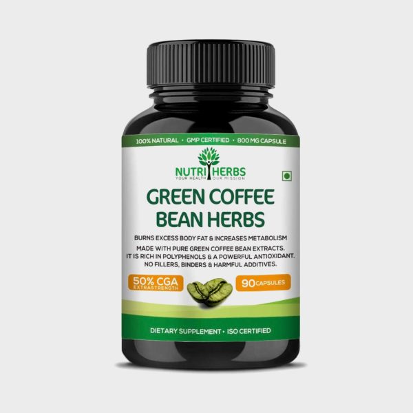 Nutriherbs Green Coffee Bean Herbs 90 Capsules