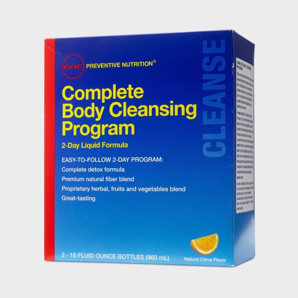 GNC Complete Body Cleansing Program (Liquid 2X16Oz)
