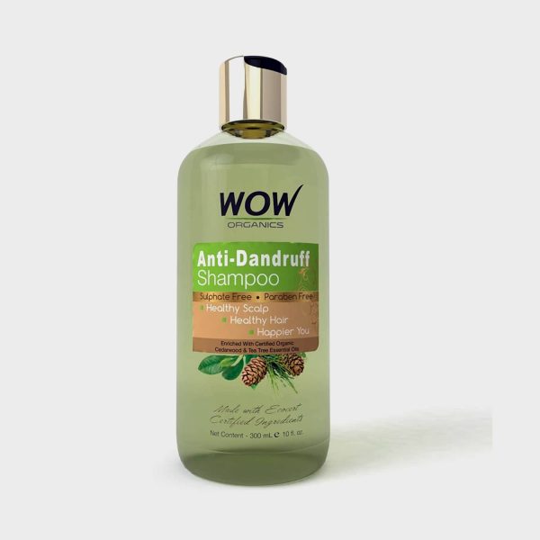 Wow Organics Anti Dandruff Shampoo 300ml