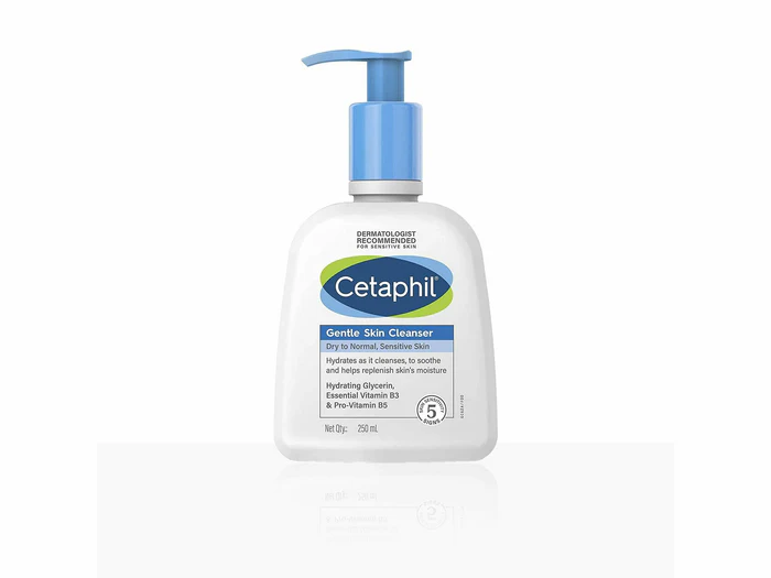 Cetaphil Gentle Skin Cleanser for Dry to Normal Sensitive Skin - 250 ml