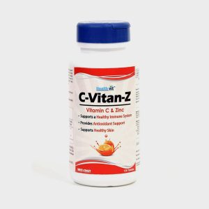 Healthvit C-Vitan-Z Vitamin C & Zinc 60 Tablets