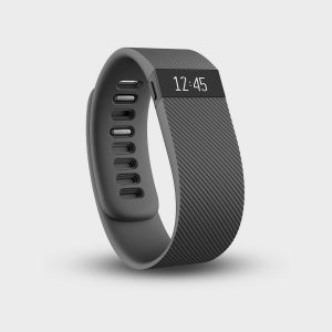 Fitbit Charge Wireless Activity Wristband, Black, Large