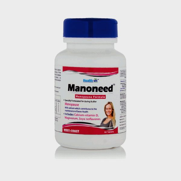 Healthvit Manoneed Menopause Formula For Women 60 Tablets
