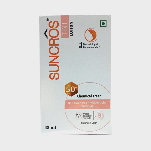 Suncros TINT SPF 50+ Sunscreen Lotion 48ml