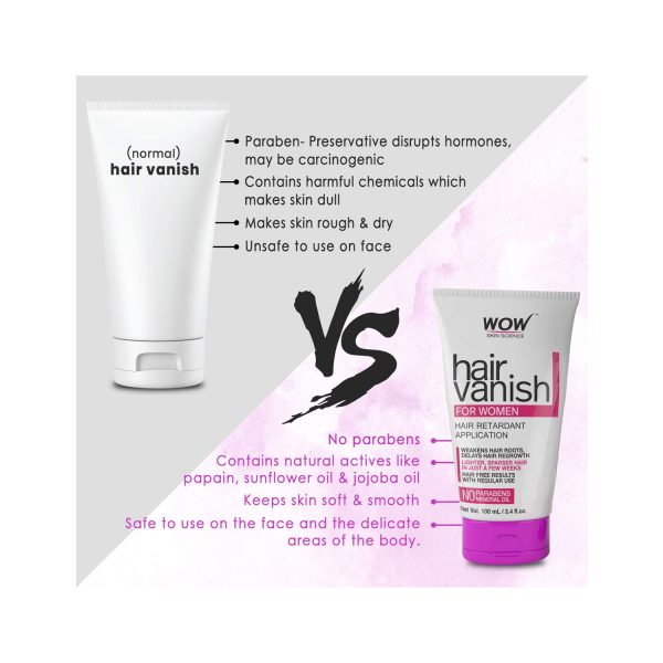 Buy Wow Hair Vanish For Women Online at Best Price In India - Cureka